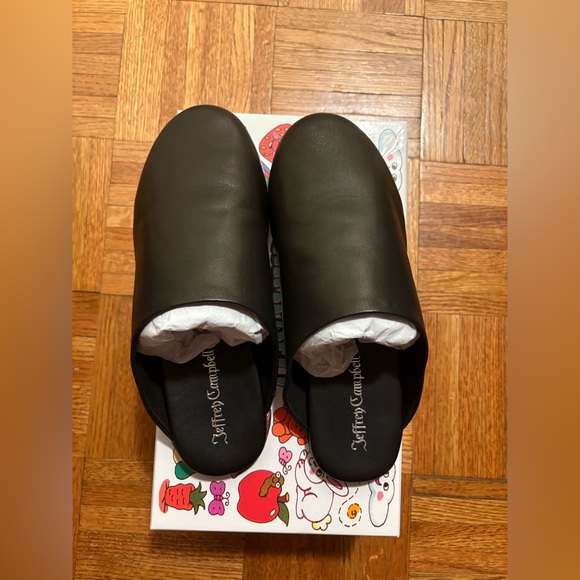 JEFFREY CAMPBELL Gunter Slipper in Black size 8 new with box - Picture 14 of 15